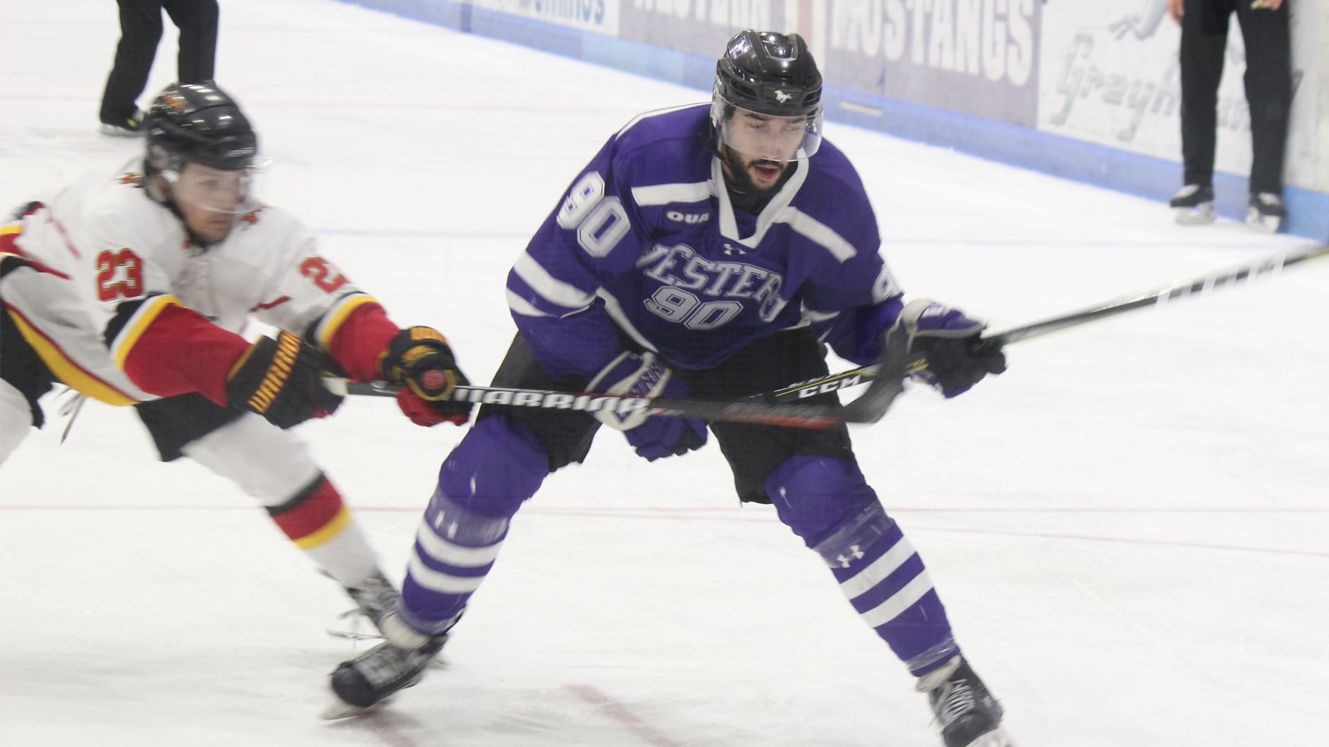 Western Mustangs vs Guelph Gryphons men's hockey Mar. 3, 2019